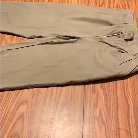 Khaki 100% cotton pants - Picture 1 of 4